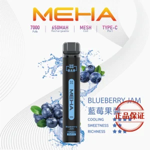 MEHA XBAR 小黑條 7000口 拋棄式電子菸：圖片 15