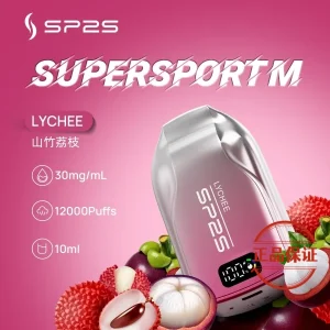 SP2S SUPERSPORT M 12000口 拋棄式電子煙：圖片 3